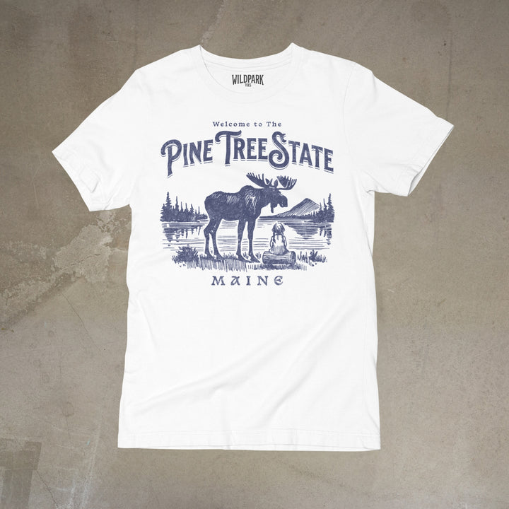 Maine Moose Graphic Tee
