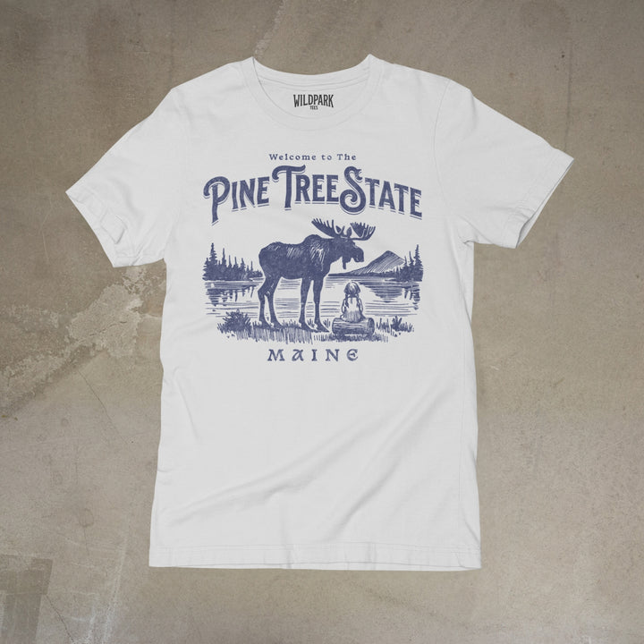 Maine Moose Graphic Tee