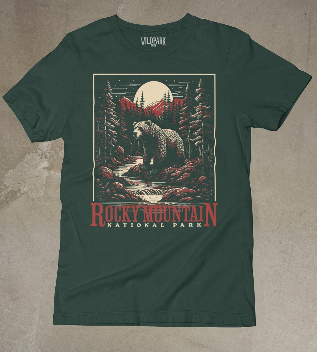 Rocky Mountain Bear Adventure Tee