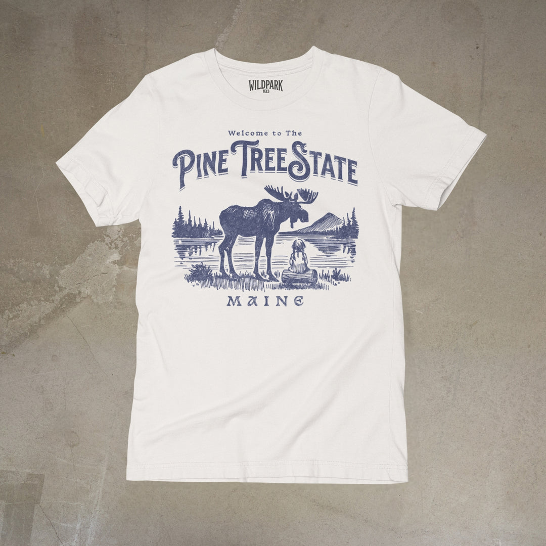 Maine Moose Graphic Tee