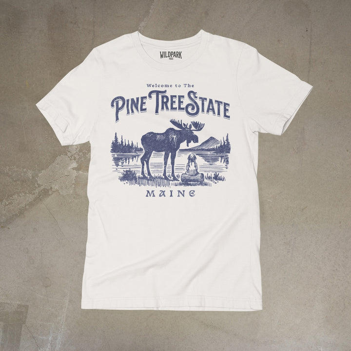 Maine Moose Graphic Tee