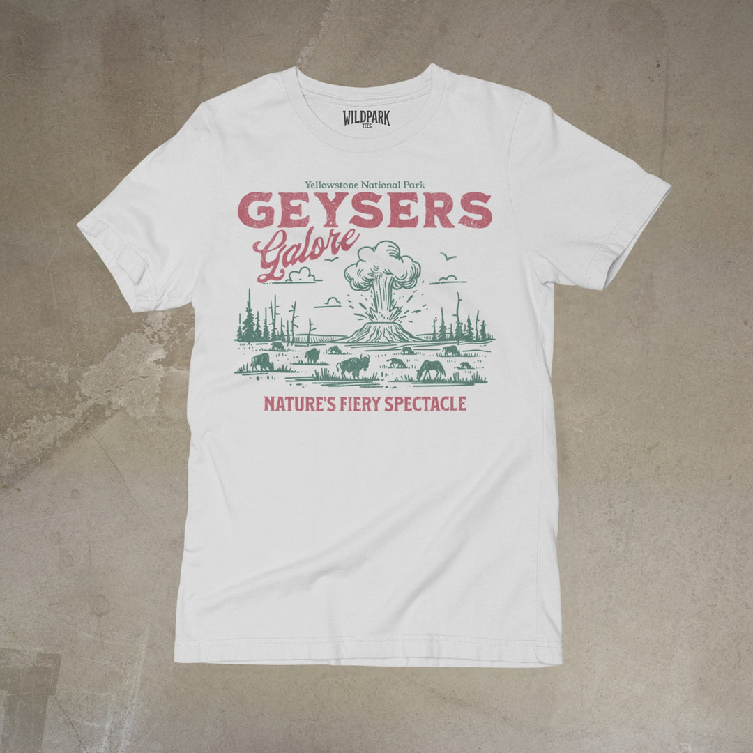 Yellowstone Geysers Tee