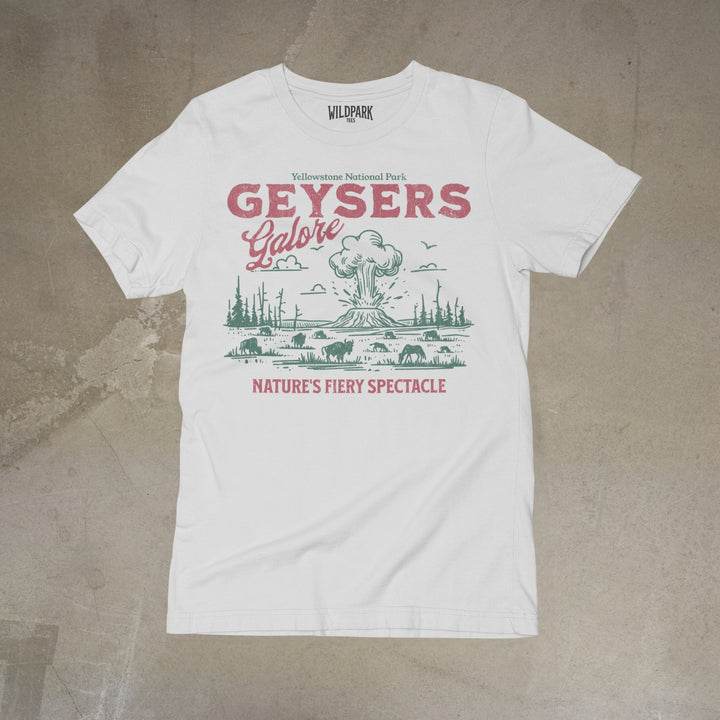 Yellowstone Geysers Tee