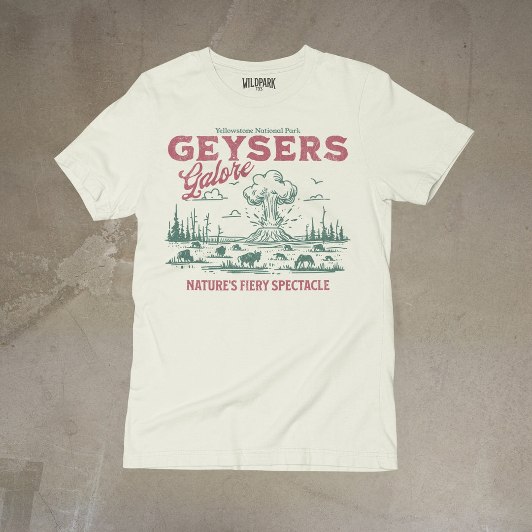 Yellowstone Geysers Tee