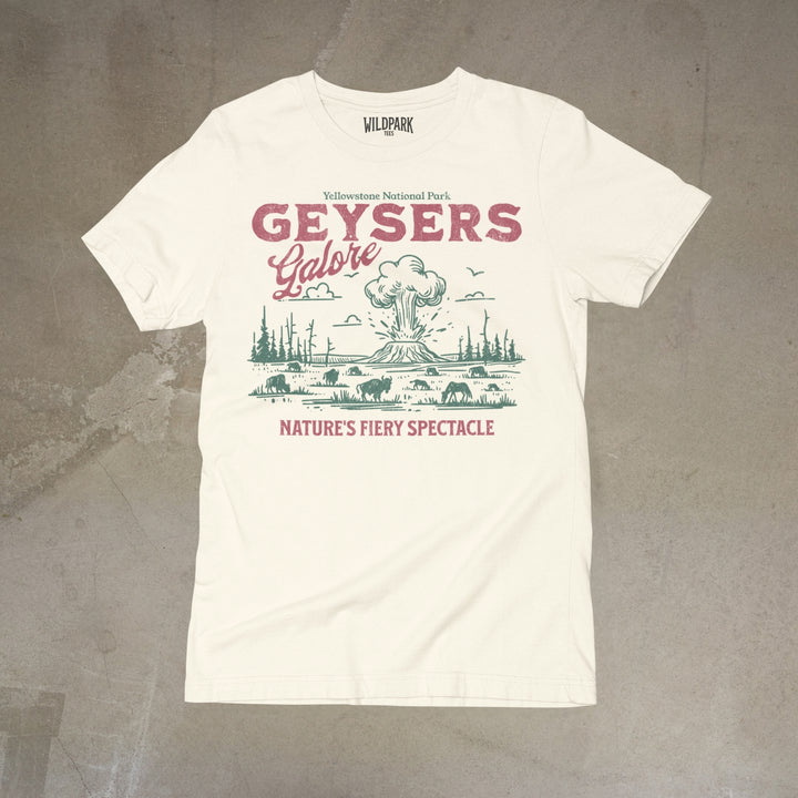 Yellowstone Geysers Tee
