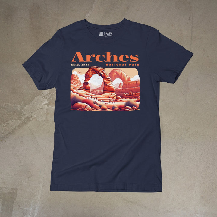 Arches Graphic Unisex Jersey Tee