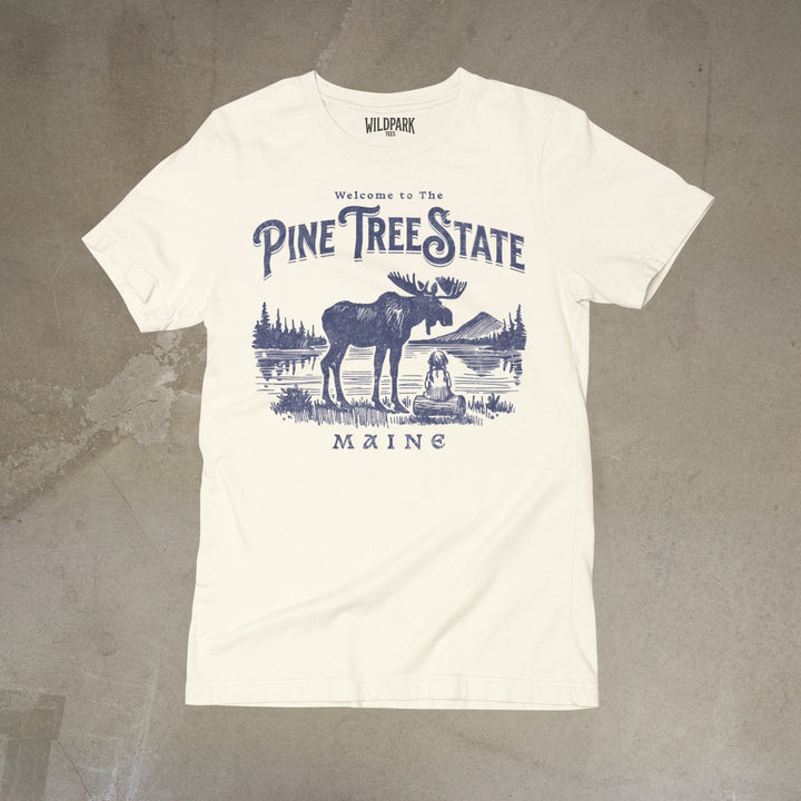 Maine Moose Graphic Tee