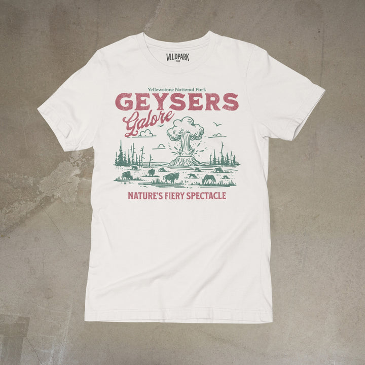 Yellowstone Geysers Tee
