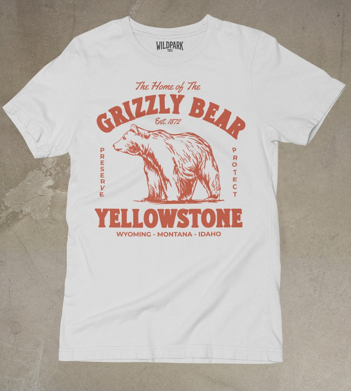 Yellowstone Grizzly Bear Tee